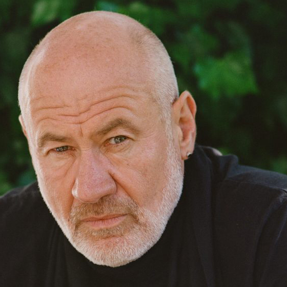 Photograph of Fish in his garden