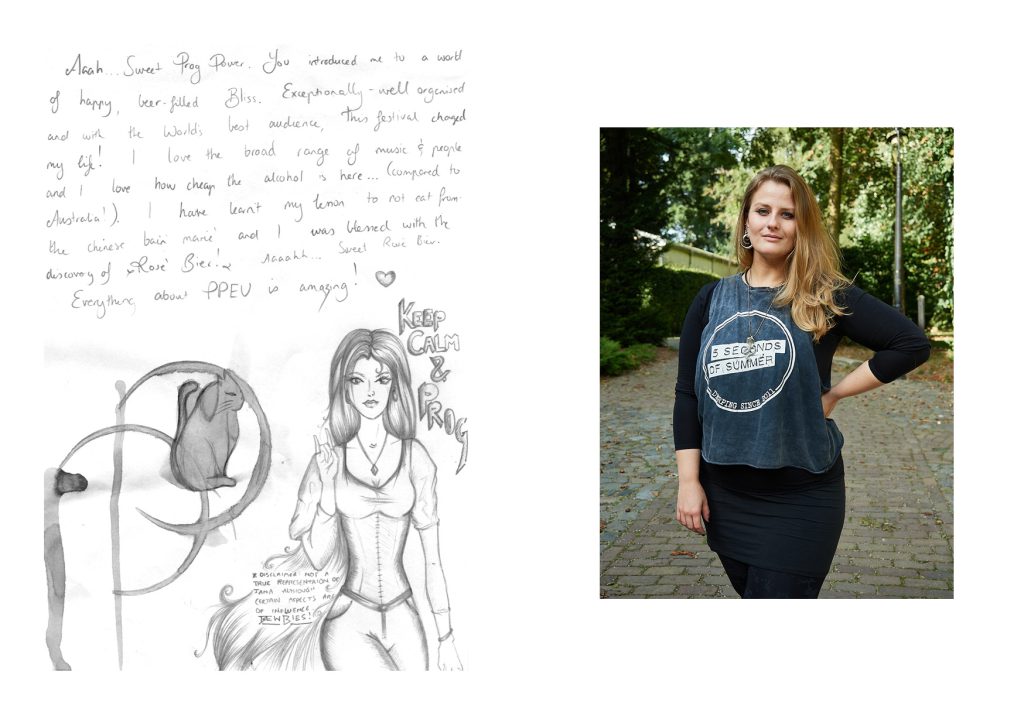 Portrait of Jana from the Strange Kind of Epic book